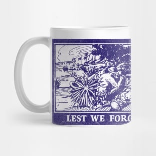 WWII Lest We Forget Wake Island Mug